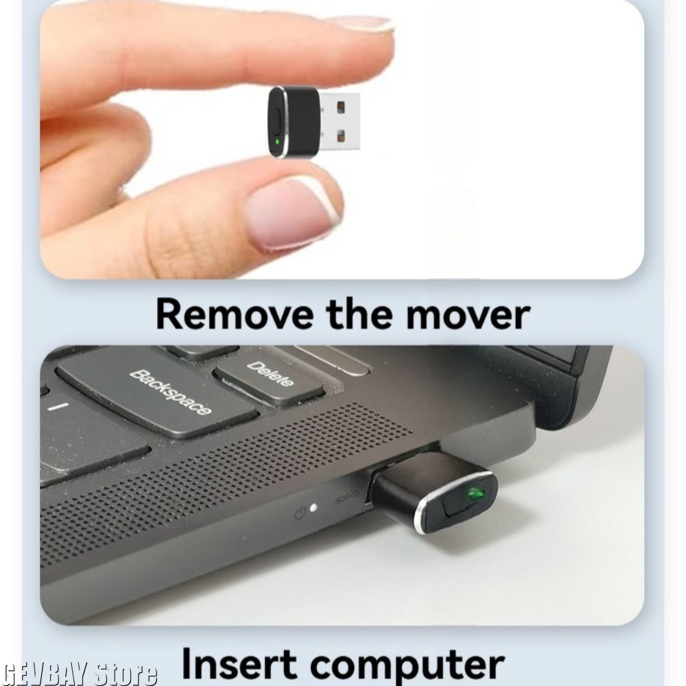 Mini USB Mouse Jiggler Undetec - Tech Accessories Pc ulasan dan harga