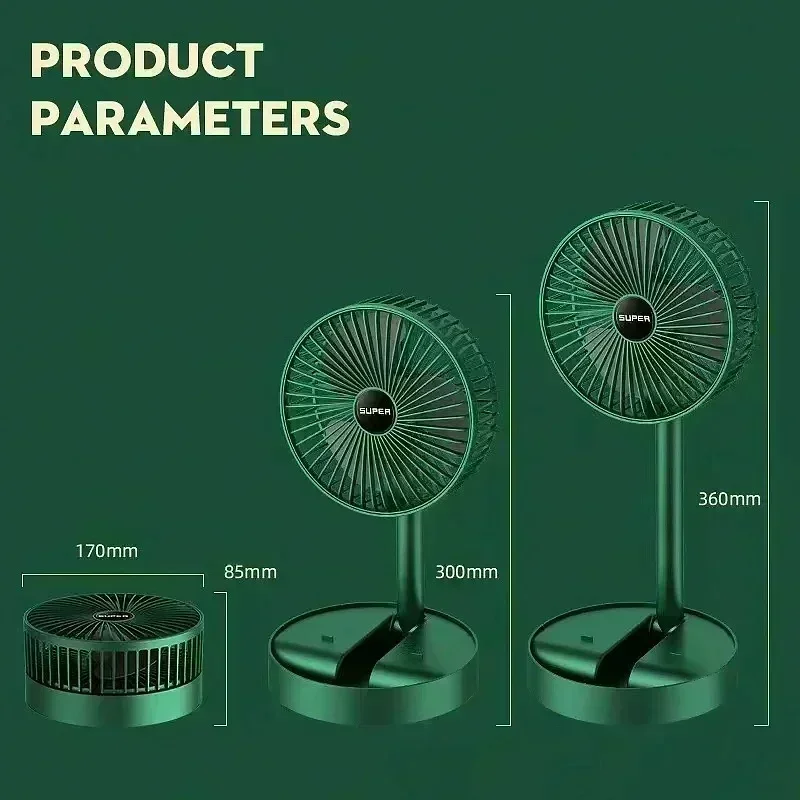 Adjustable Folding USB Fan Min - Usb Fan Silent ulasan dan harga