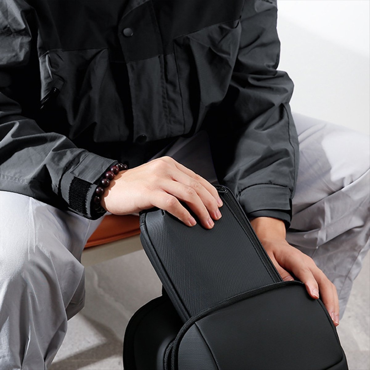 ☶❈＊♥AC1579-Waterproof Tech Pou - Tech Accessories For Travel ulasan dan harga