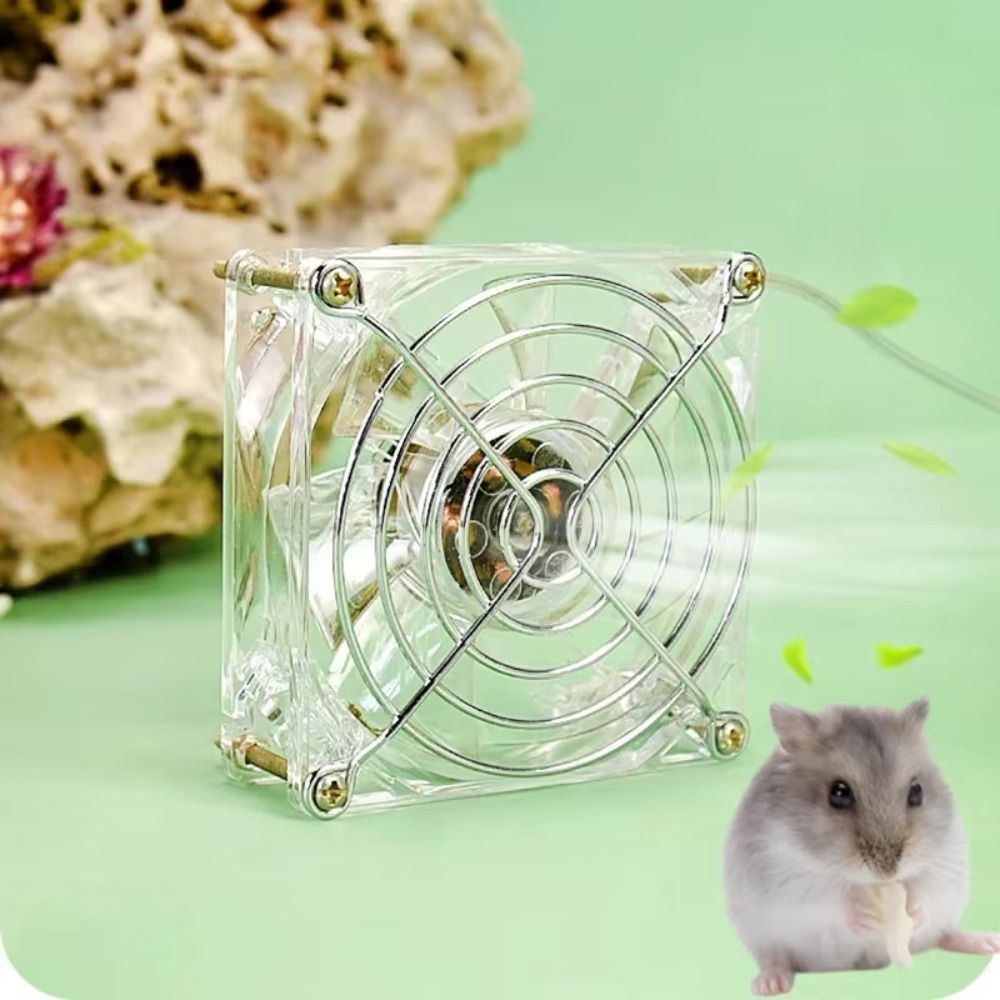 Mini Acrylic Hamster Cooling F - Usb Fan Silent ulasan dan harga