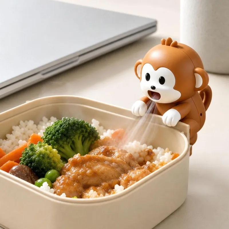 Portable Monkey Shaped Food Co - Usb Fan Silent ulasan dan harga