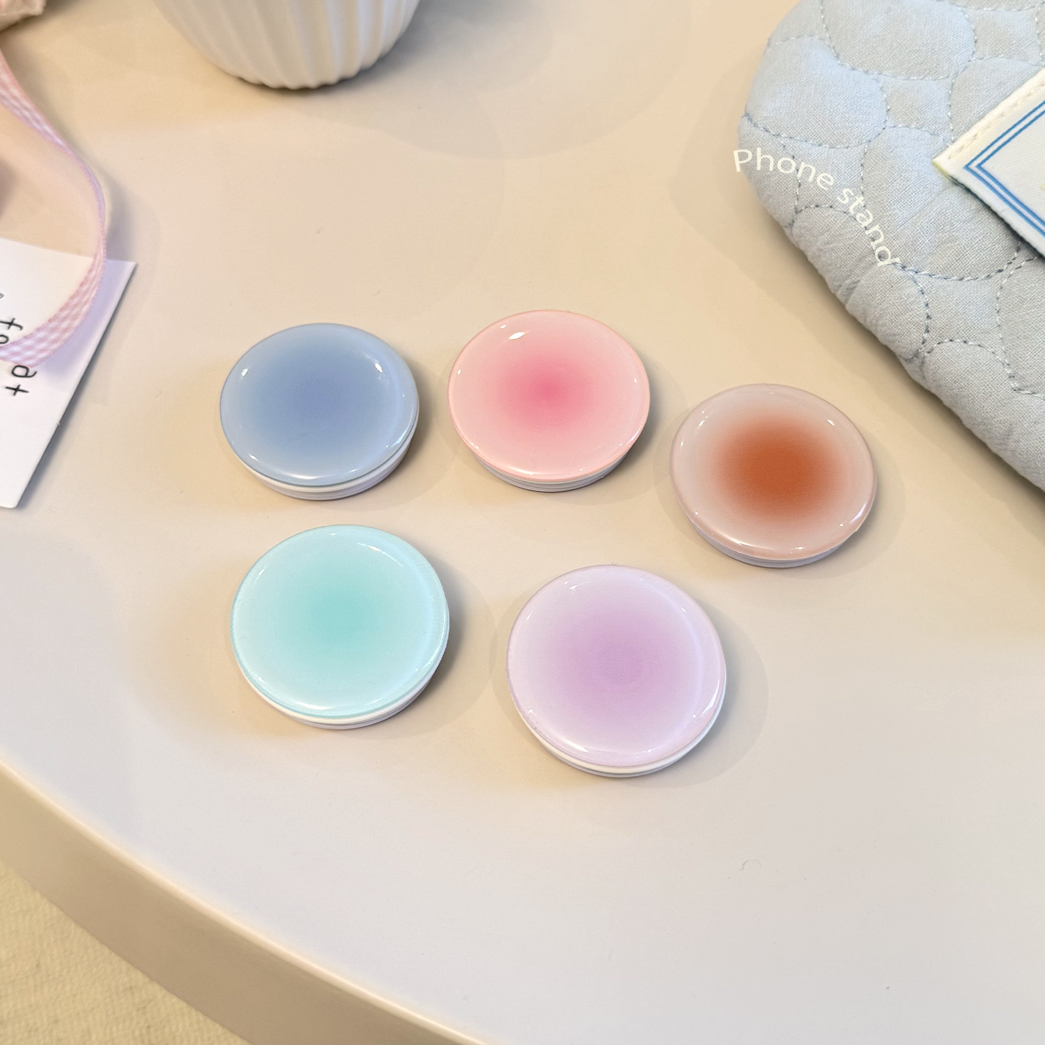 Ins Style Gradient Phone Grip  - Mobile Tech Accessories ulasan dan harga