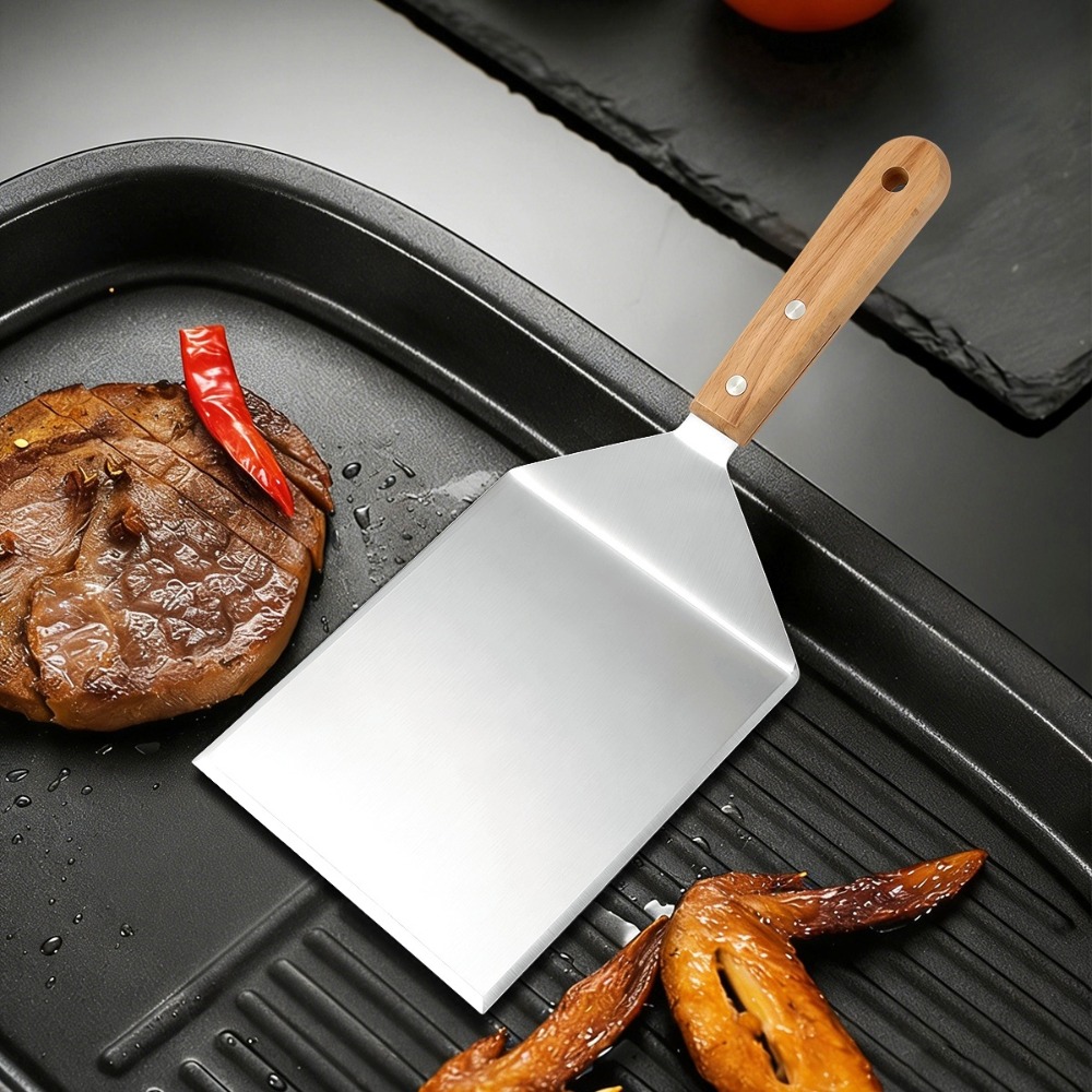 1Pc Stainless Steel Spatula Wo - Tech Accessories And Gadgets ulasan dan harga