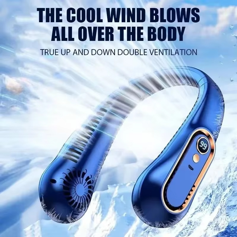 2026 Hanging Neck Fan Portable - Usb Fan Silent ulasan dan harga