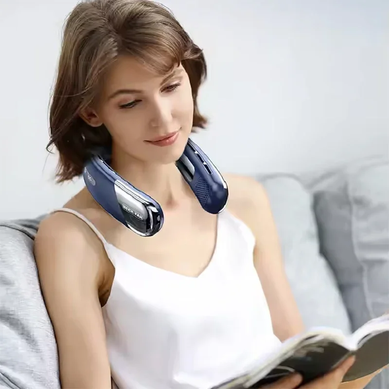 Lenovo 10000mAh Portable Neck - Usb Fan Silent ulasan dan harga