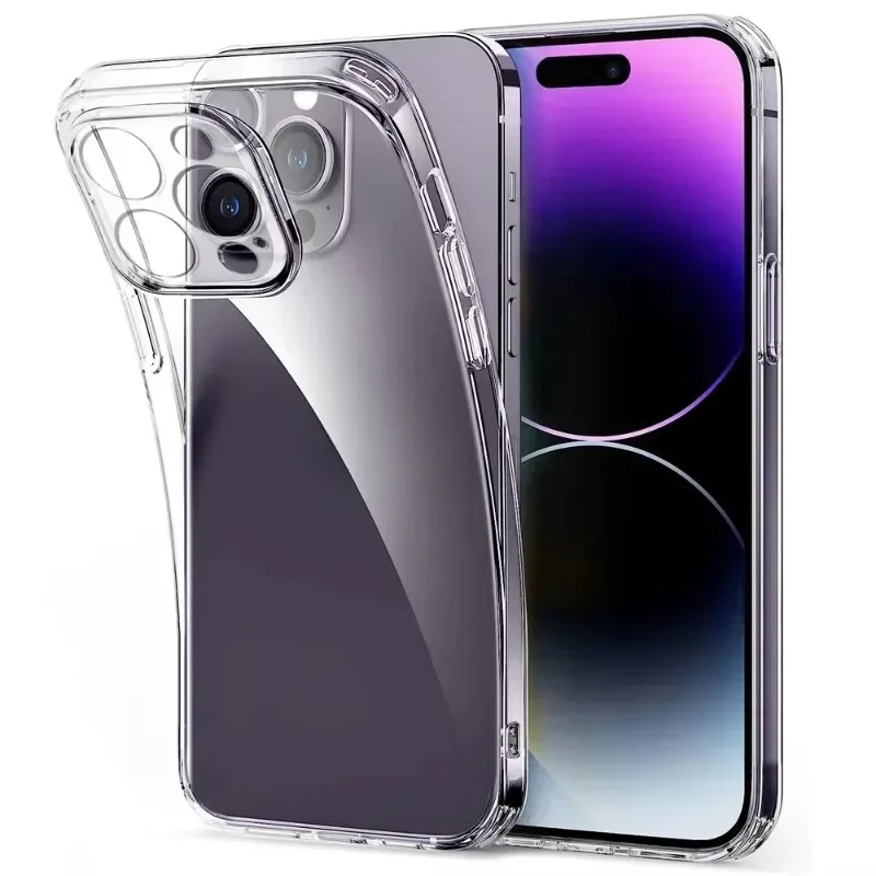 Transparent Phone Case for iPh - Tech Accessories Apple ulasan dan harga