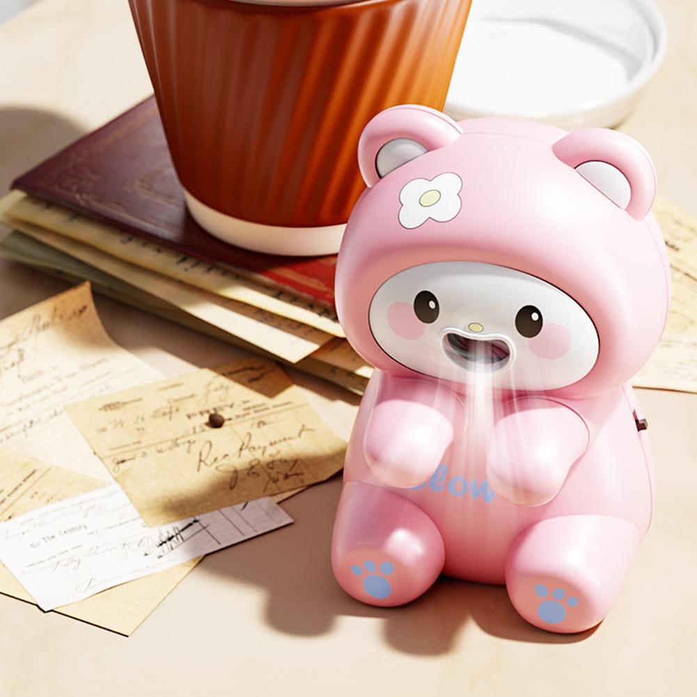 Portable Rechargeable Mini Des - Usb Fan Silent ulasan dan harga