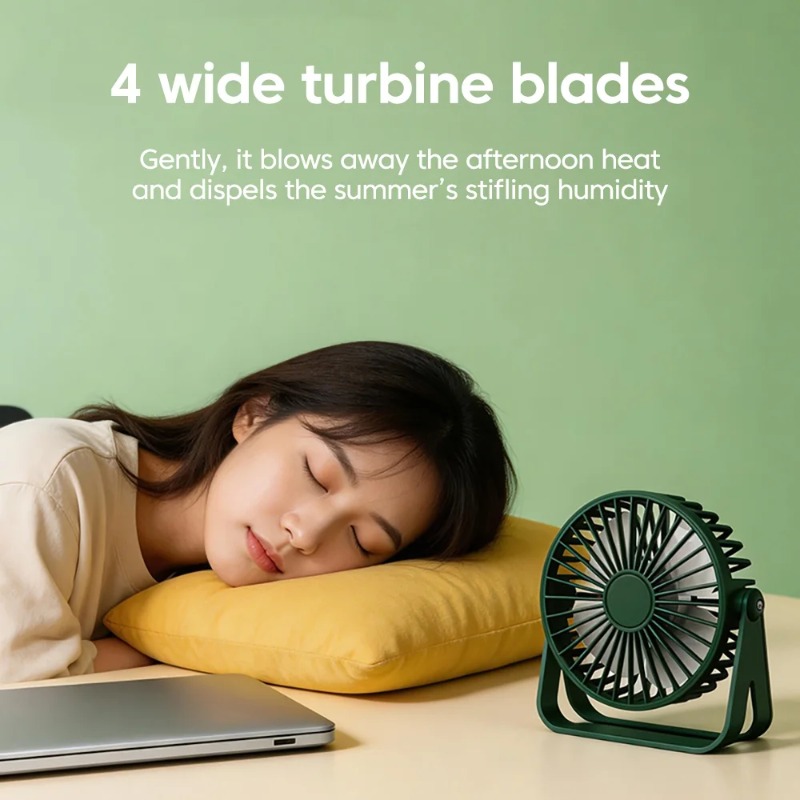 Mini Silent USB Desktop Portab - Usb Fan Silent ulasan dan harga