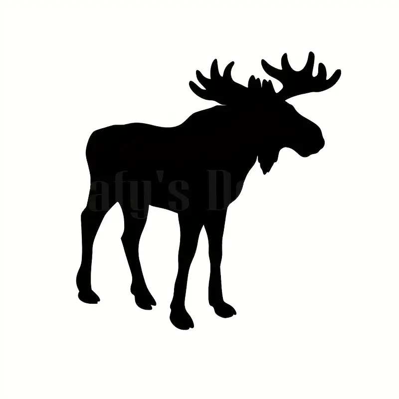 Moose Silhouette Waterproof Du - Tech Accessories Designer ulasan dan harga