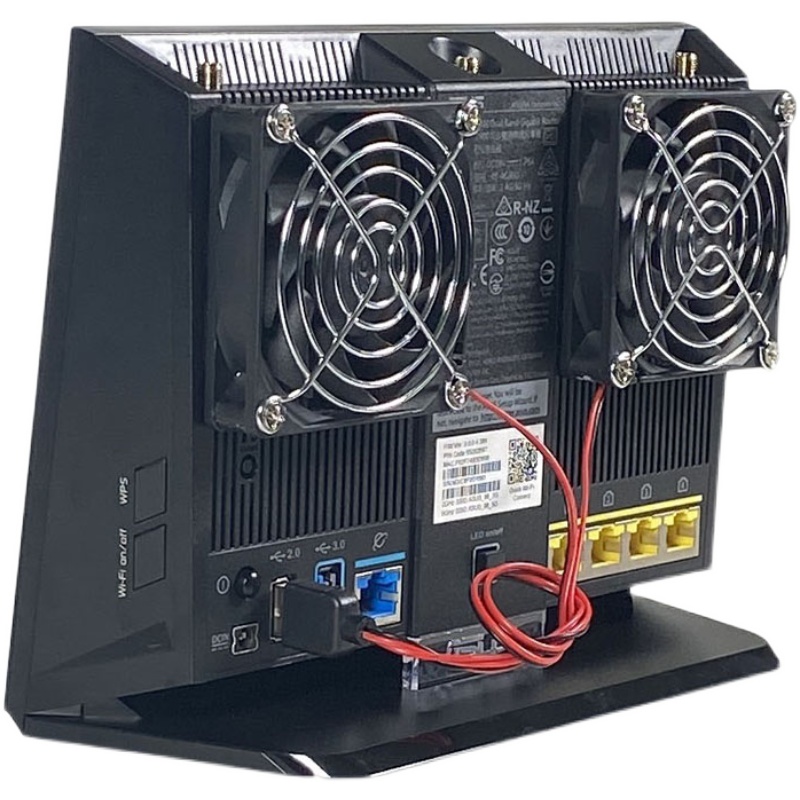 Dual fan high air volume ultra - Usb Fan Silent ulasan dan harga
