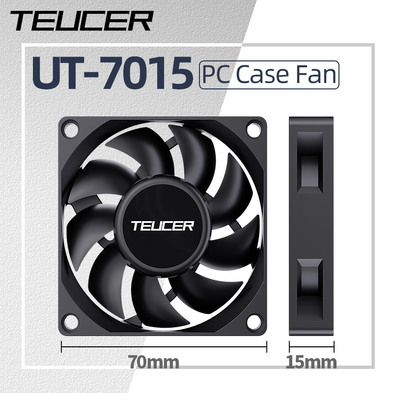Teucer UT-7015 7cm Chassic Coo - Tech Accessories Pc ulasan dan harga