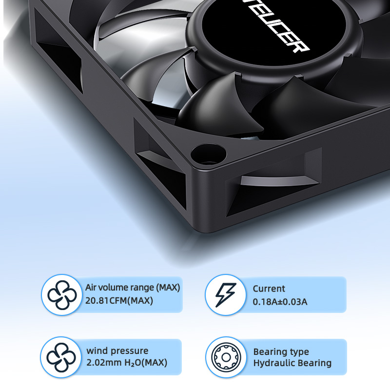 Teucer UT-7015 7cm Chassic Coo - Tech Accessories Pc ulasan dan harga