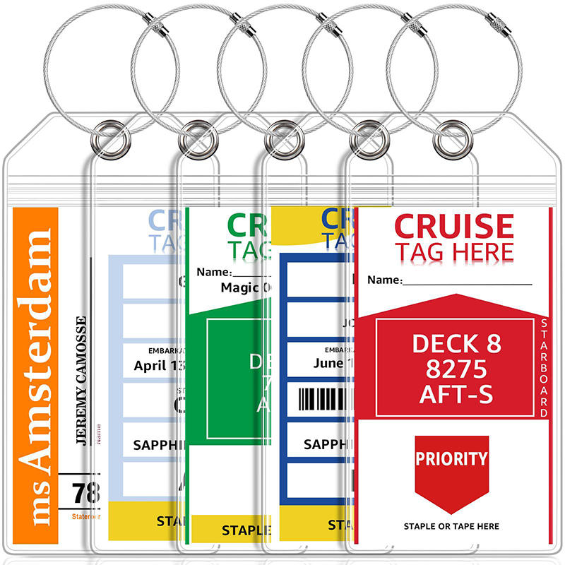 5pcs/Set Cruise Luggage Tags W - Tech Accessories For Travel ulasan dan harga