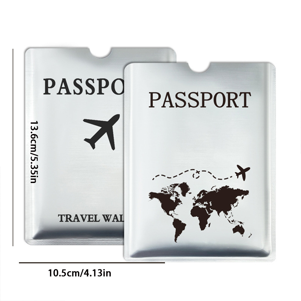 Aluminum foil passport protect - Tech Accessories For Travel ulasan dan harga