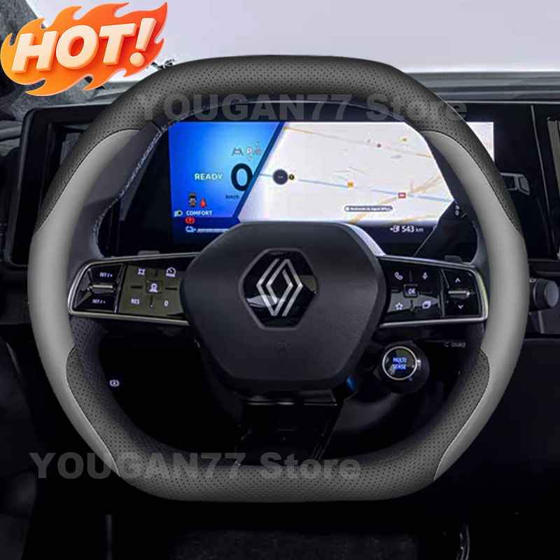 Leather Car Steering Wheel Cov - Tech Accessories Hub ulasan dan harga