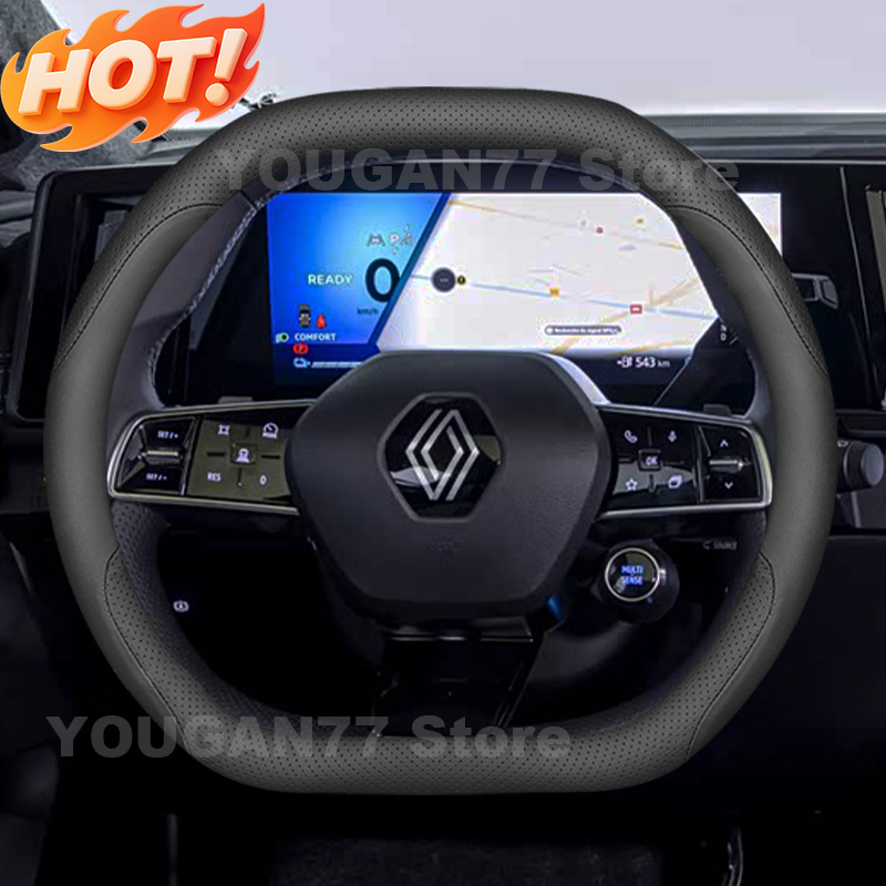 Leather Car Steering Wheel Cov - Tech Accessories Hub ulasan dan harga