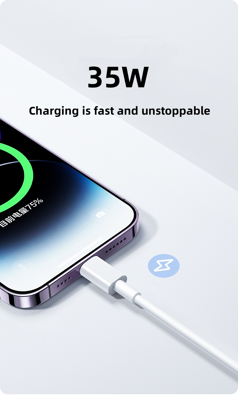 35W USB Cable For iPhone 14 13 - Tech Accessories Apple ulasan dan harga